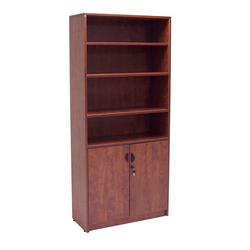 Half Wood Doors Storage Cabinet