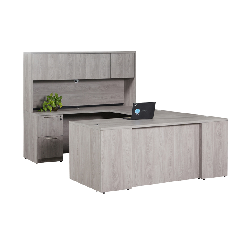 Kona Premium Laminate Series Executive Bow Front Desk