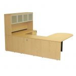 PL Series Wood U Shape Executive Office Desk