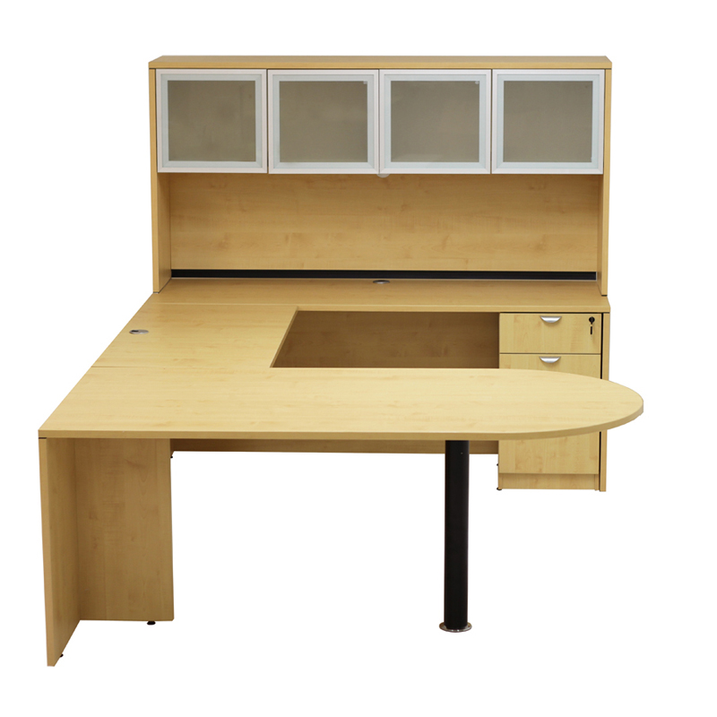 PL Series Wood U Shape Executive Office Desk