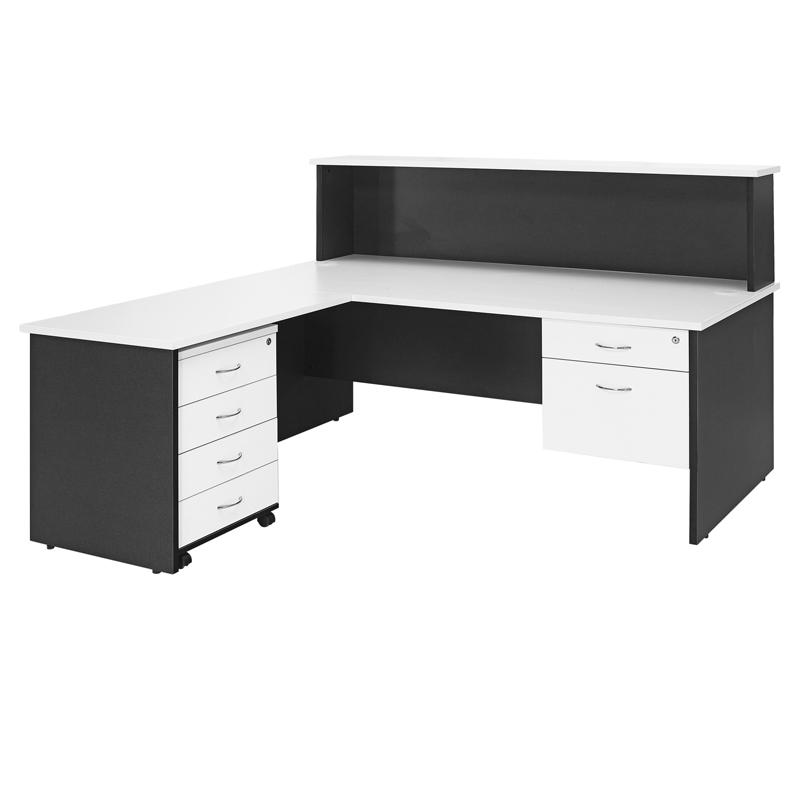 AUS Laminate Wooden Office Reception Desk Reception Counter Reception Station