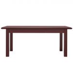 Traditional Wood Veneer Meeting Desk with Central Drawer