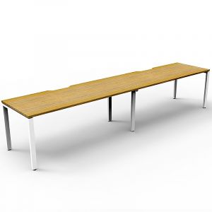 Anvil Bench Workstation with Metal Profile Base with Scalloped Edge