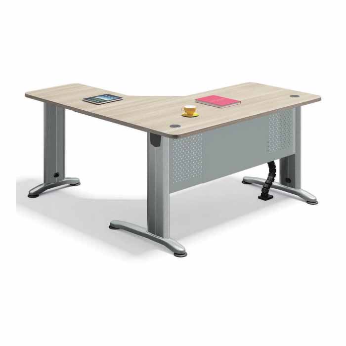 Chicago L Shape Workstation Steel Frame