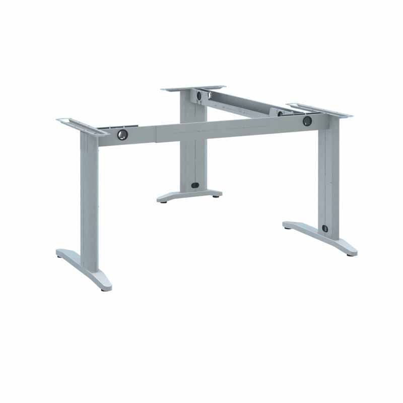 Chicago L Shape Workstation Steel Frame