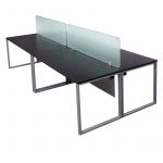 Contemporary Face to Face Workstation Frame