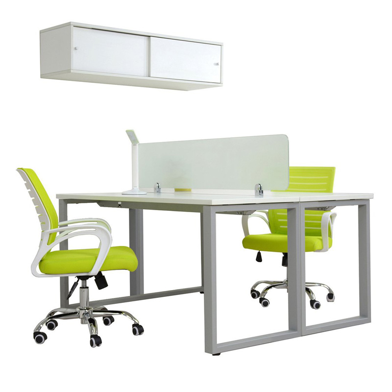 Contemporary Steel Frame Office Table