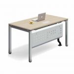 Cubit Straight Office Desk with Steel Frame