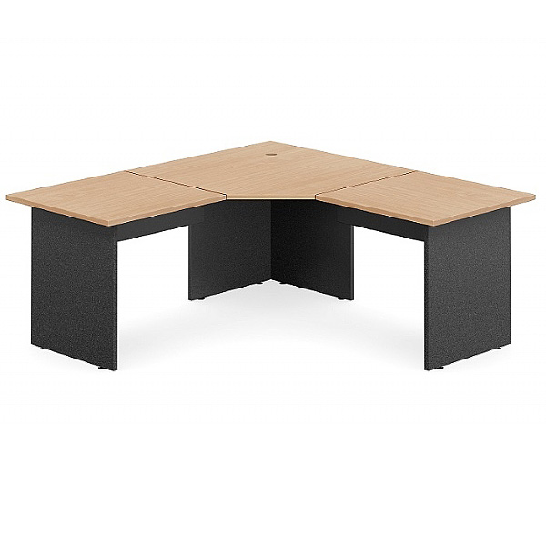 Workstation Three Pieces Desk Top