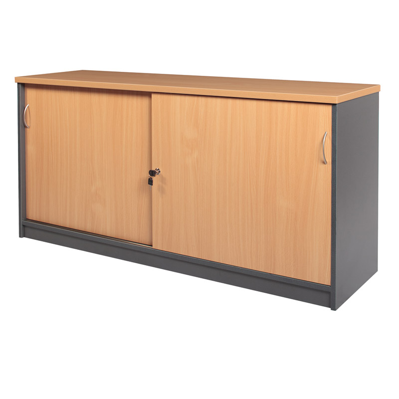 Credenza with Slide Door