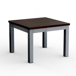 Cubit Corner Coffee Table with Metal Base