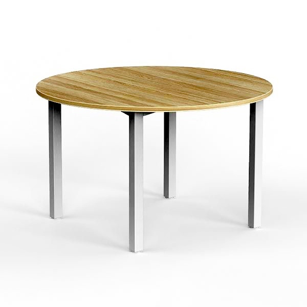 Cubit Round Meeting Table Metal Frame