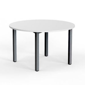 Cubit Round Meeting Table Metal Frame