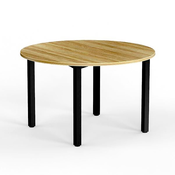 Cubit Round Meeting Table Metal Frame