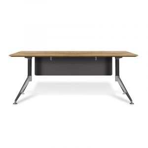 Eiffel Rectangular Office Desk with Steel Frame