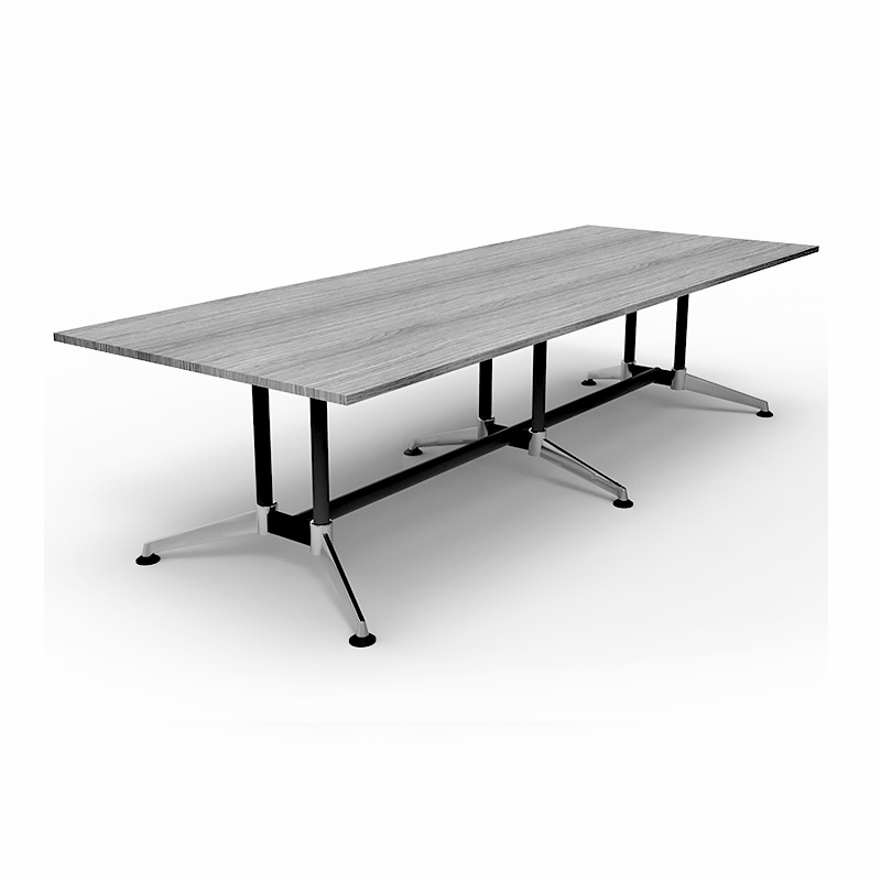 Eiffel Meeting Conference Table with One Post Steel Frame