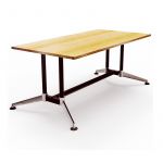 Eiffel Meeting Conference Table with One Post Steel Frame