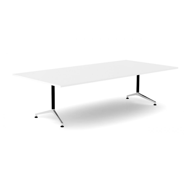 Eiffel Meeting Conference Table with One Post Steel Frame