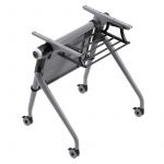 Flip Top Foldable Training Table Metal Frame