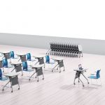 Flip Top Folding Training Table