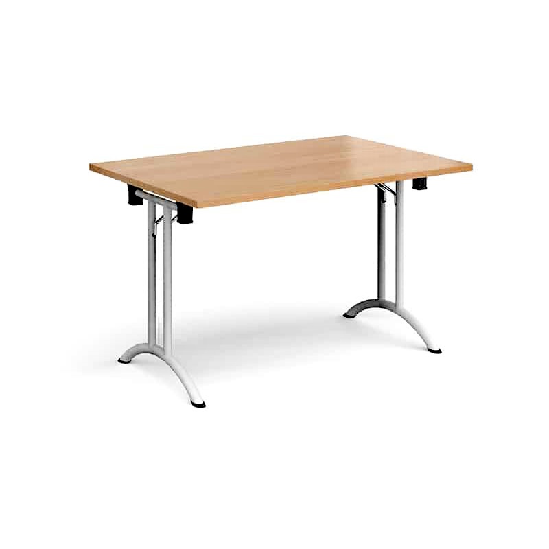 Folding Training Table Metal Base