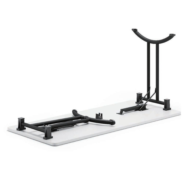 Folding Training Table Metal Base