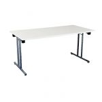 Folding Training Table Metal Base