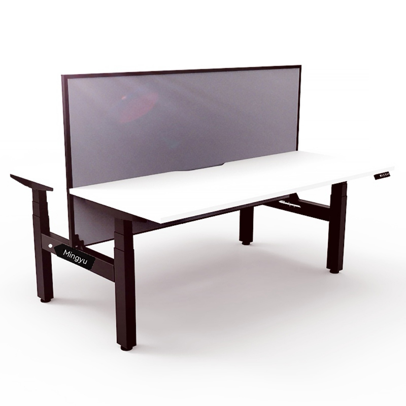 Face to Face Sit Stand Height Adjustable Workstation