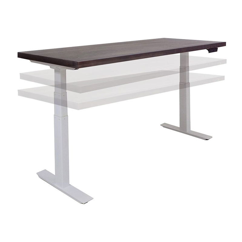 Sit Stand Height Adjustable Table with Two Motors