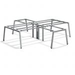 NEO 3 Way Modular Workstation Metal Frame