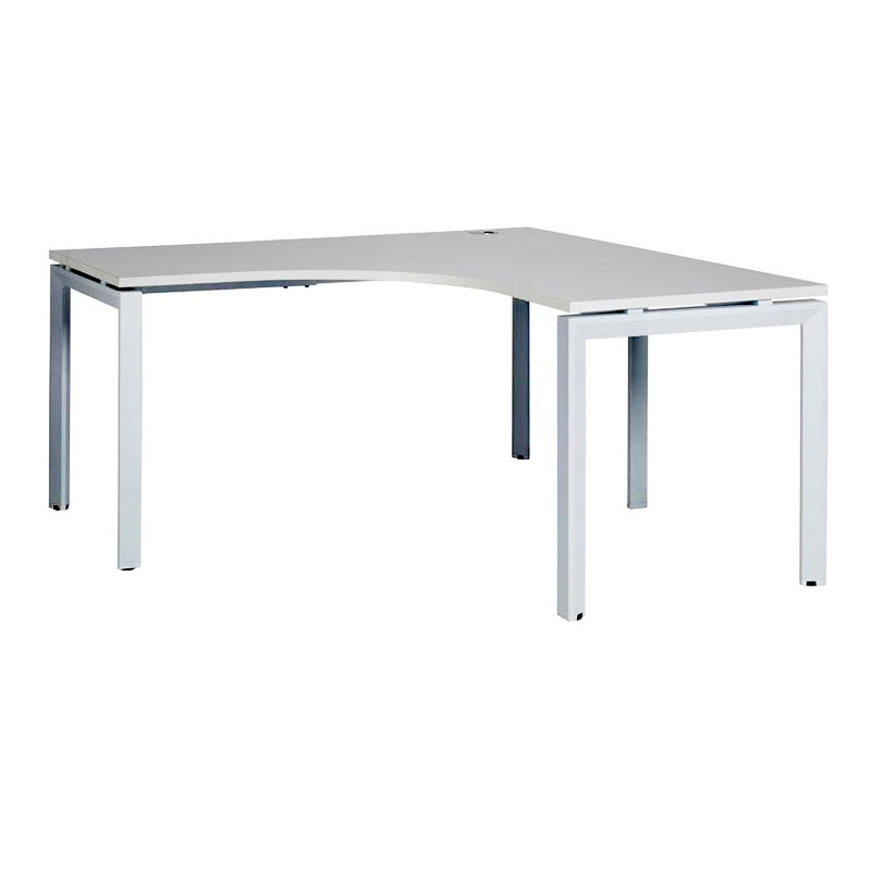 NEO Executive Corner Workstation With Metal Base