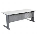 Rapid Office Desk with Extend Metal Modesty