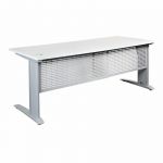 Rapid Office Desk with Extend Metal Modesty