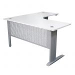 Rapid Steel Frame L Shape Desk with Extend Beam