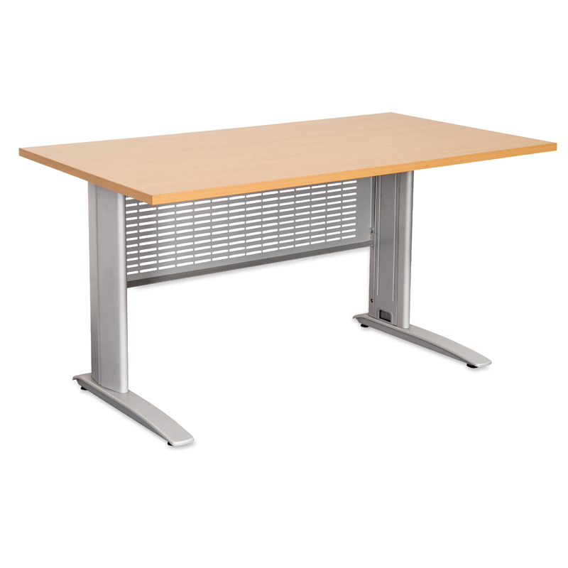 Rapid Steel Frame Straight Desk