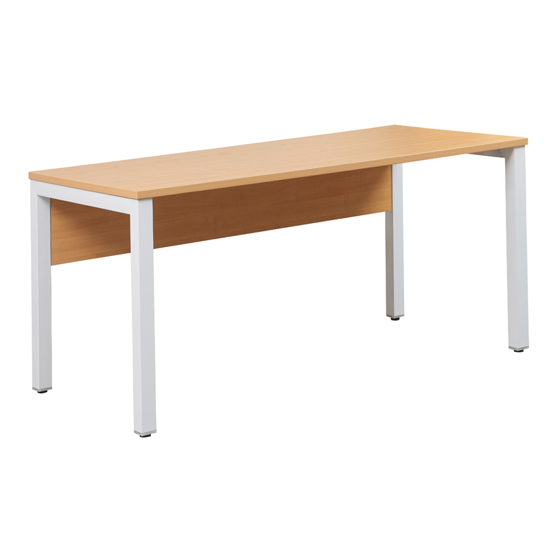 Cubit Office Table with Steel Frame with Mobile Pedestal