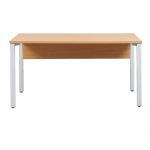 Cubit Office Table with Steel Frame with Mobile Pedestal