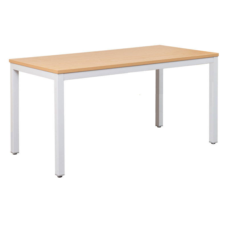 Cubit Straight Office Desk with Metal Frame