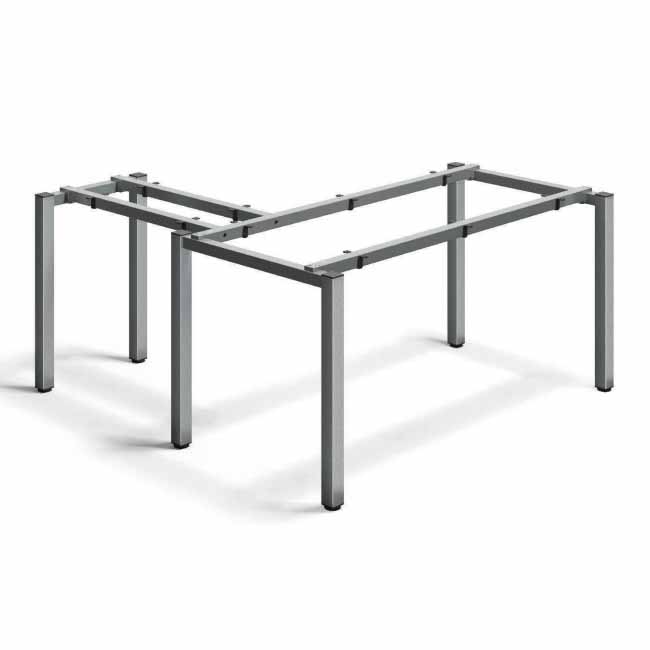 Cubit L Shape Table Steel Frame