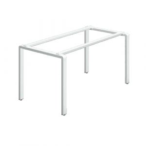 Contemporary Office Desk Steel Frame with Loop Leg