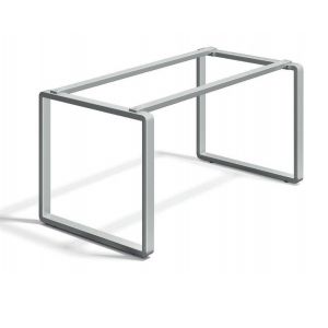 Contemporary Office Desk Steel Frame with Loop Leg