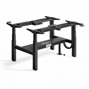 Electric Height Adjustable Back to Back Workstation