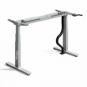 Hand Crank Height Adjustable Desk Frame