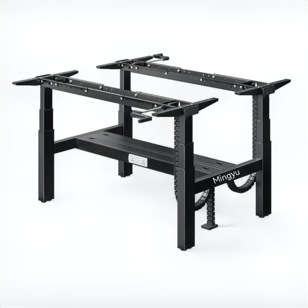 120 Degree Manual Height Adjustable Desk