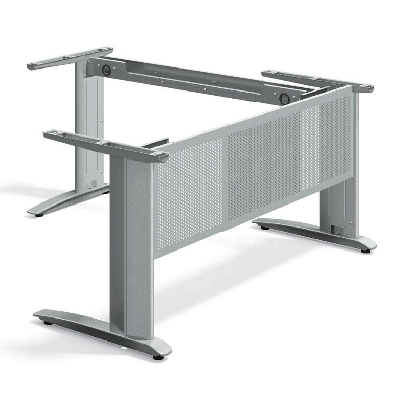 Rapid L Shape Workstation Steel Frame