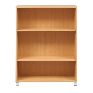 Cubit Bookcase with Steel Base