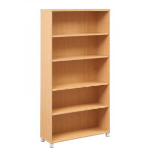 Cubit Bookcase with Metal Base