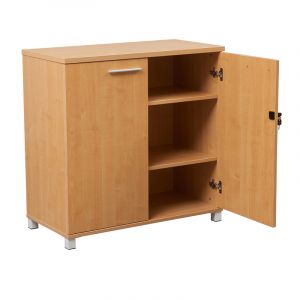 Cubit Cupboard Storage Cabinet with Metal Feet