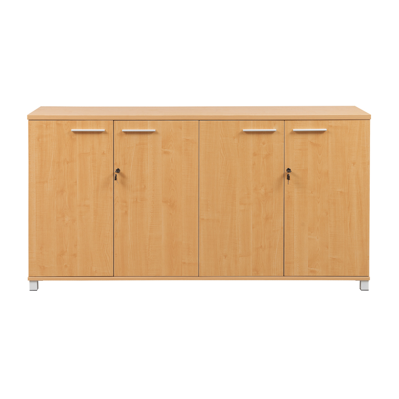 Cubit Storage Credenza Cabinet with Metal Base