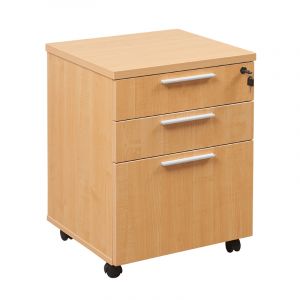 Cubit 2 Drawer 1 File Mobile Filing Cabinet